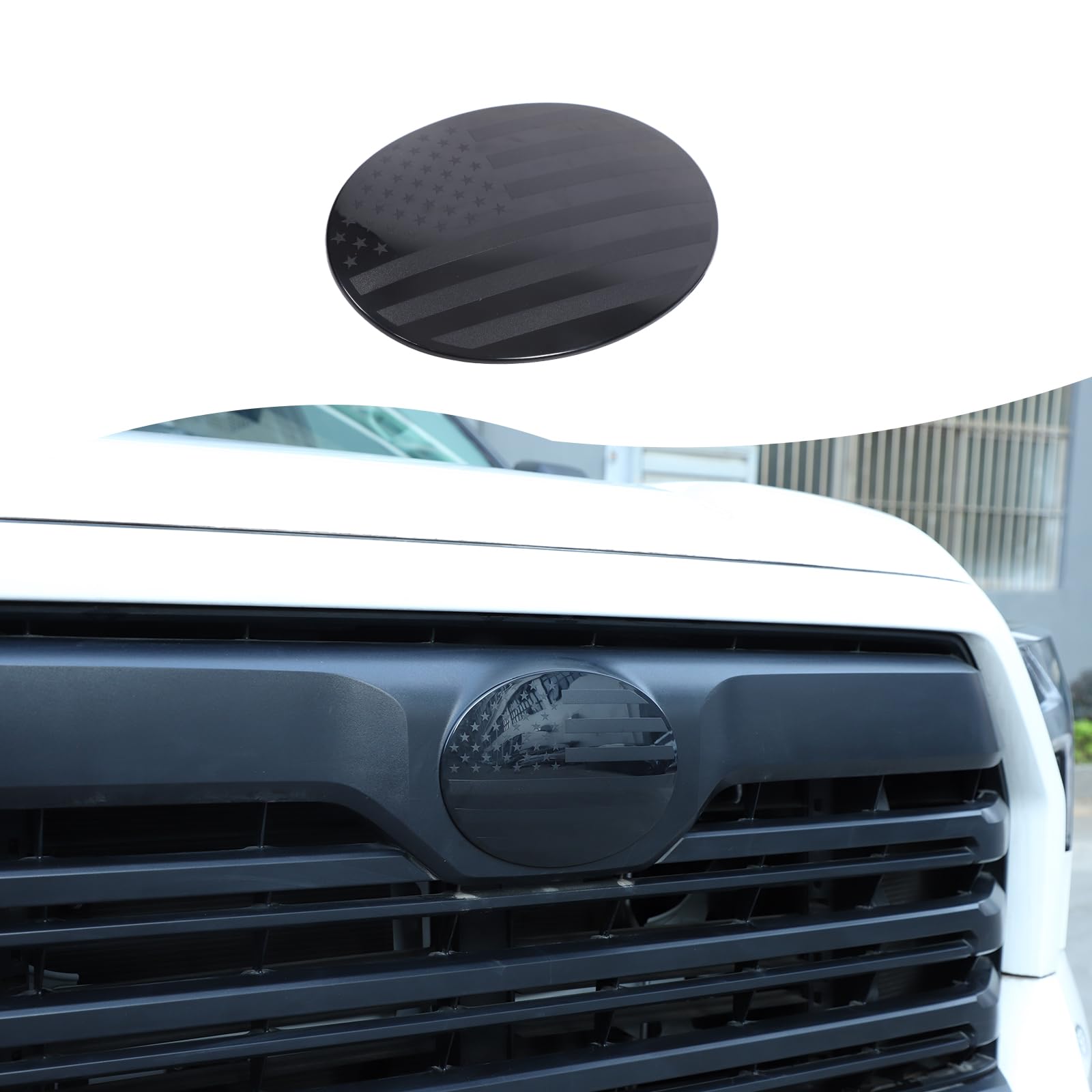 Amazon | フロントエンブレム トリムカバー トヨタ タンドラ 2022-2024